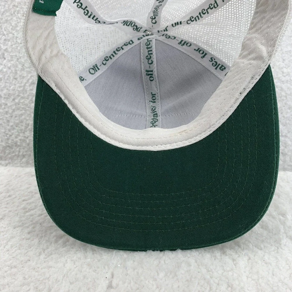 Dogfish Head Trucker Hat Mens Snapback OSFM Green White Mesh Beer Brewery IPA‎